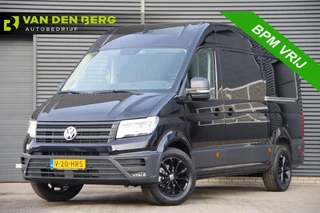 Volkswagen Crafter 35 2.0 TDI L3H3 177PK AUT. 2X SCHUIFDEUR, LED, TREKHAAK, STOELVERWARMING, CAMERA, NAVI, CRUISE, AIRCO, PARKEERSENSOREN, NIEUW!