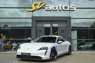 Hoofdafbeelding Porsche Taycan Porsche Taycan 4S 571pk Performance Plus 93 kWh 4-wielsturing PSCB brakes *BTW* Bose Adaptieve sportstoelen Matrix led Warmtepomp 21" LMV