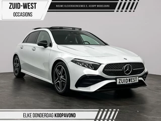 Mercedes-Benz A-klasse 200 AMG Premium Pano ACC Sfeer Camera