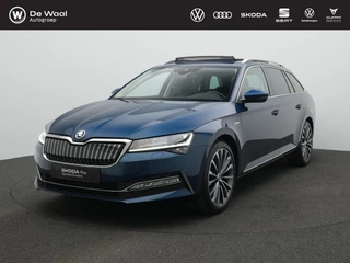Skoda Superb Combi 1.4 TSI iV 218 pk Laurin & Klement | Panoramadak | Trekhaak | Massage-/geheugenstoelen | Canton | Matrix LED