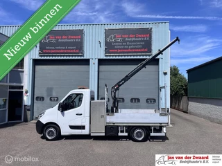 Renault Master open laadbak hydraulische kraan Pick up  EURO6