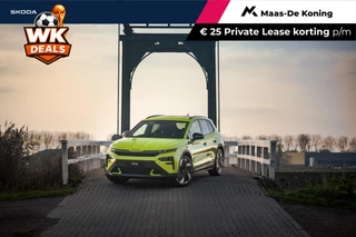 Hoofdafbeelding Škoda Elroq Škoda Elroq 85X RS 250kW/340 PK 4x4 Elektrische aandrijving | Business upgrade pakket - advanced | 21" inch velgen Vision | Trekhaak wegklapbaar | 3000,- euro inruil premie!