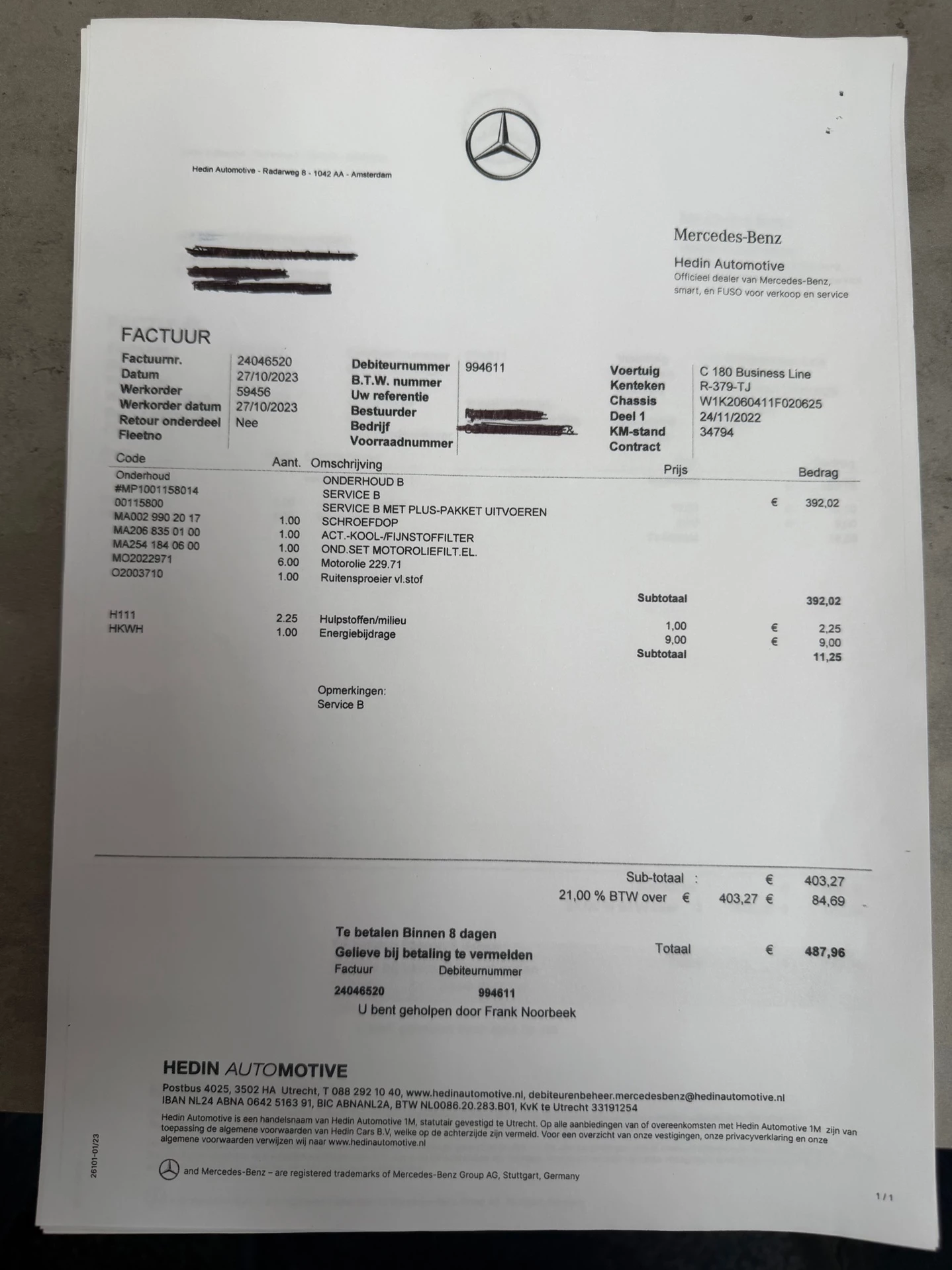 Hoofdafbeelding Mercedes-Benz C-Klasse