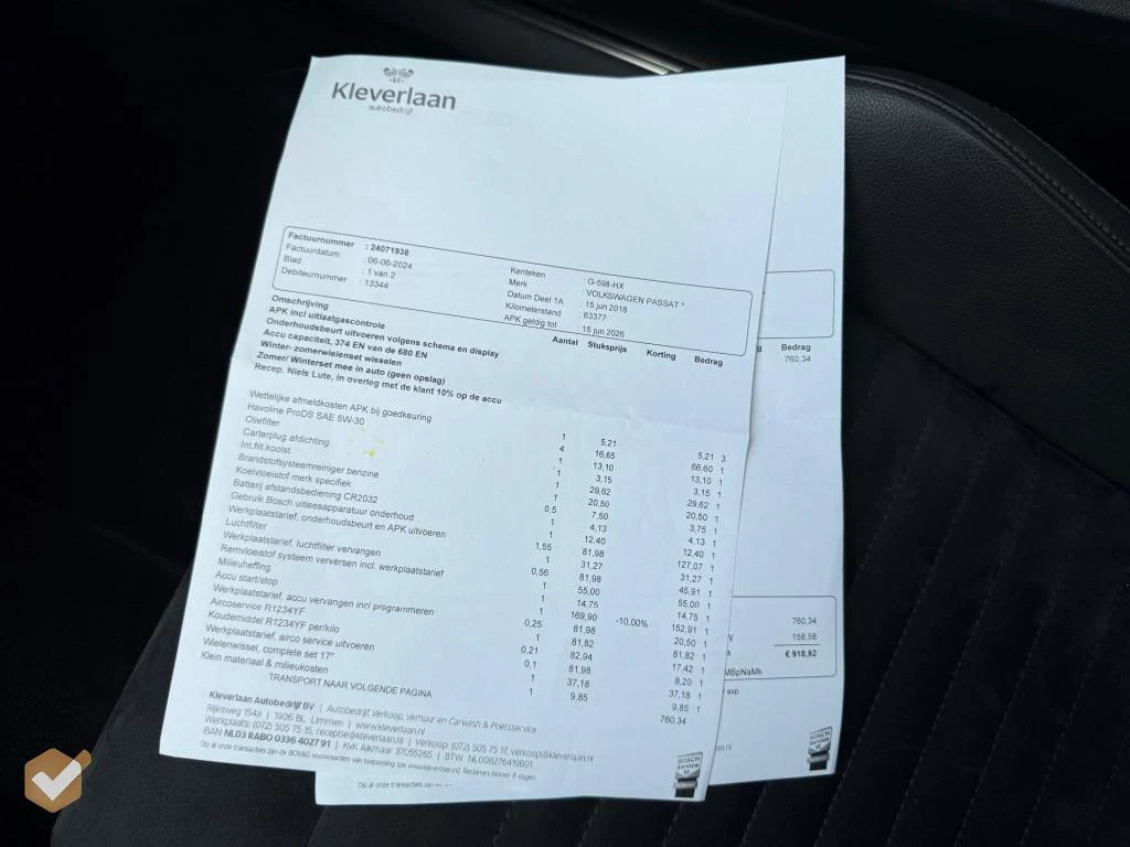 Hoofdafbeelding Volkswagen Passat