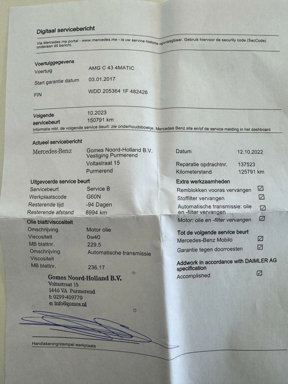 Hoofdafbeelding Mercedes-Benz C-Klasse