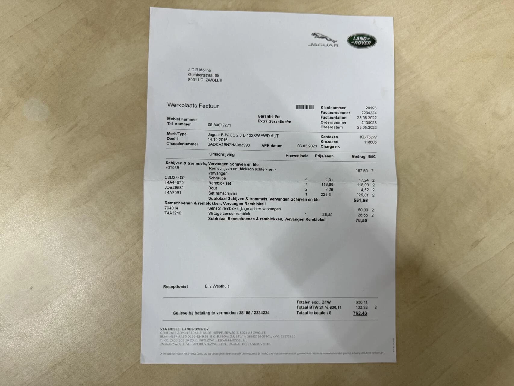 Hoofdafbeelding Jaguar F-PACE