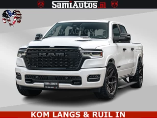 Dodge Ram Pick-Up SPORT LIMITED H.O 540PK 706Nm | Massage + Full Option | De Meest Luxe en Volle in zijn Klasse | Comfortabele Dubbele Cabine met Royale 5 Zitplaatsen | BPM vrij | Nu Leverbaar uit Voorraad | Voorraad Nr 2336 - 7700