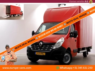 Renault Master T35 2.3 dCi 130pk E6 Bakwagen met laadklep L437cm 09-2017