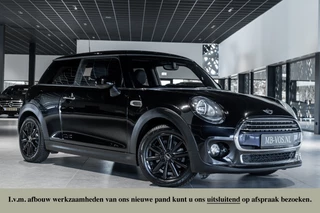 MINI Cooper 1.5 Business BLACK NL auto|Cruise|New service|LM velgen