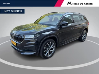 Skoda Kodiaq 1.5 TSI 150pk DSG Sportline Business · Camera · Apple/Android Car Play · Navigatie · Elek. Achterklep · Elek. Voorstoel · 20'' Inch · Garantie t/m 21-03-2028 of 100.000km
