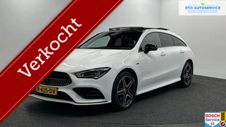 Mercedes CLA-klasse Shooting Brake 250 e AMG Line SOH 92% PANO CARPLAY NAVI.