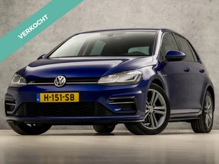 Volkswagen Golf 1.5 TSI R-Line Sport 150Pk (APPLE CARPLAY, GROOT NAVI, CLIMATE, KEYLESS, STOELVERWARMING, DYNAMISCHE KNIPPERLICHTEN, ALCANTARA, GETINT GLAS, ADAPTIVE CRUISE, NIEUWE APK, NIEUWSTAAT)
