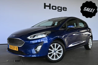 Ford Fiesta 1.0 EcoBoost Titanium Clima Navigatie LED Rijklaarprijs Inruil Mogelijk!