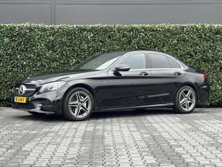 Mercedes C-klasse 180 Business Solution AMG Plus Upgrade Edition, FACELIFT, NL AUTO, NAP LOGISCH, AMG-PAKKET, LEDER, CRUISE CONTROL, CLIMATE CONTROL, STOELVERWARMING, LICHTMETAAL 18"
