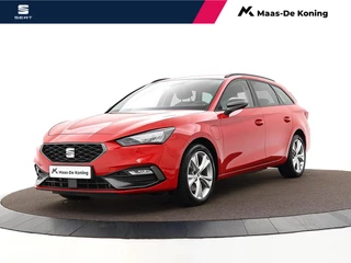 Hoofdafbeelding SEAT Leon SEAT Leon Sportstourer 1.4 TSI 204pk DSG eHybrid PHEV FR · Apple/Android Car Play · P-Sensoren · Navigatie · Cruise Control · P-Sensoren · Sfeerverlichting · Afneembare trekhaak · 17'' Inch ·