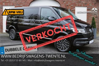 Volkswagen Transporter T6.1 2.0 TDI 204 PK DSG CARAVELLE L2H1 A-KLEP DUB/DUB ACC | LED | Leder | Virtual Cockpit | Privacy glass |