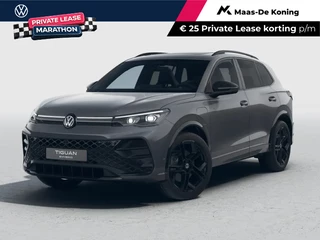 Volkswagen Tiguan R-Line Edition 1.5 eHybrid 204 PK 6 versn. DSG · Black Style Pakket · Panoramaschuif-kanteldak · Trekhaak inklapbaar, met elektrische ontgrendeling, incl. aanhangermanoeuvreerhulp Trailer Assist ·
