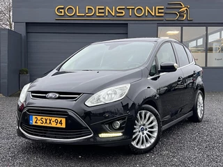 Ford C-Max 1.0 Lease Titanium 1e Eigenaar,Navi,Camera,Clima,Cruise,Stoelverwarming,LM Velgen,PDC V+A,Leder,NL Auto,N.A.P,APK Bij Aflevering