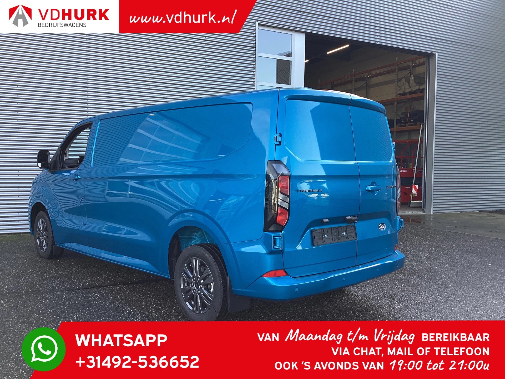 Hoofdafbeelding Ford Transit Custom