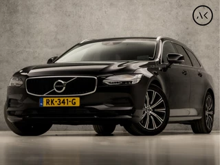 Volvo V90 2.0 T5 Momentum 255Pk Automaat (APPLE CARPLAY, GROOT NAVI, LEDER, CAMERA, ADAPTIVE CRUISE, ELEK SPORTSTOELEN, STOELVERWARMING, GETINT GLAS, NIEUWE APK, NIEUWSTAAT)