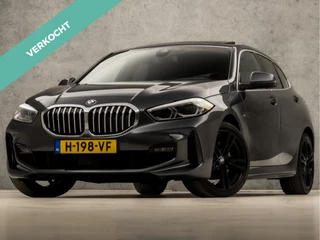 BMW 1 Serie 118i M Sport High Executive Automaat (PANORAMADAK, M PAKKET, APPLE CARPLAY, GROOT NAVI, STOELVERWARMING, LEDEREN SPORTSTOELEN, CAMERA, GETINT GLAS, M SPORT BESTURING, SFEERVERLICHTING, NIEUWE APK, NIEUWSTAAT)