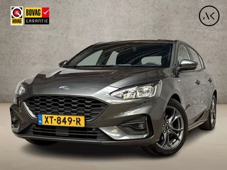 Ford Focus 1.0 EcoBoost ST Line (APPLE CARPLAY, GROOT NAVI, CLIMATE, STUUR/STOELVERWARMING, KEYLESS, SPORTSTOELEN, PARKEERSENSOREN, LM VELGEN, CRUISE, NIEUWSTAAT)