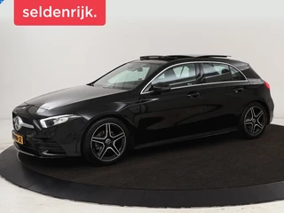 Mercedes-Benz A-klasse 180 AMG | Panoramadak | Stoelverwarming |  Carplay | Widescreen | Leder/Alcanatara | Navigatie | Full LED | Park Assist