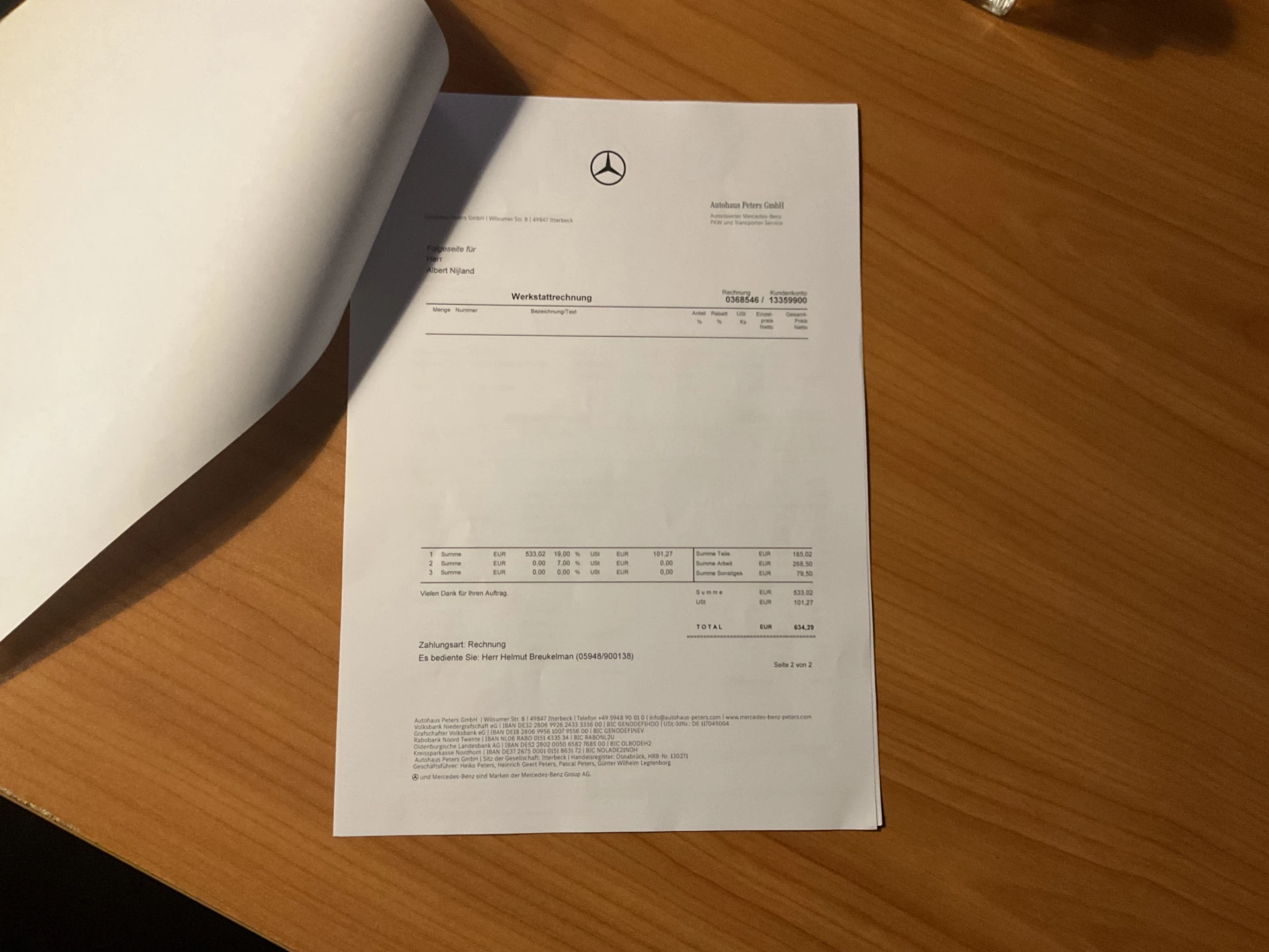 Hoofdafbeelding Mercedes-Benz E-Klasse