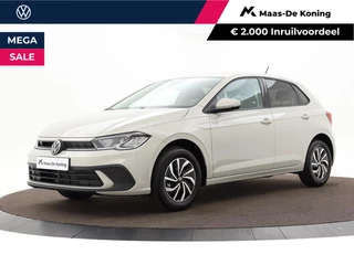 Volkswagen Polo Life Edition 1.0 TSI 95 pk 5 versn. Hand · Achteruitrijcamera · Voorraad OUTLET · Prijs is inclusief inruilpremie ·