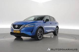 Nissan QASHQAI 1.3 MHEV Xtronic N-Style | Trekhaak | Adapt. Cruise | Keyless | 360cam | Dodehoek | Apple CarPlay | PDC V+A | LED