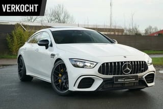 Mercedes AMG GT 4-Door Coupe 63 S 4MATIC+ 5zits! Performance zetels|Gele gordels|Burmester|Camera|Spoiler|Carbon