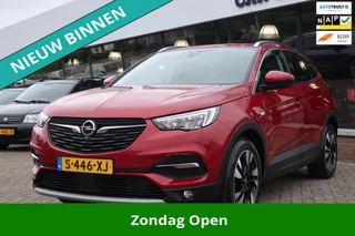 Hoofdafbeelding Opel Grandland X Opel Grandland X 1.2 Turbo Innovation LED_LEDER_COMFOR-STOELEN_CAM_TREKHAAK.