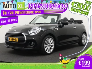 MINI Cooper Cabrio Mini 1.5 136 PK Aut. Facelift Navi Climate LED Stoelverw.