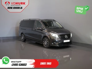 Mercedes-Benz Vito 119 CDI Aut. L3 BPM VRIJ! LED/ Carplay/ LMV 19"/ Stoelverw./ Glaslook/ Alarm III/ 2.5t Trekverm./ Camera/ Cruise / Navi/ PDC