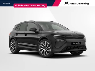 Škoda Elroq Sportline Elektromotor 150 kW / 204 PK SUV Elektri | 21'' Lichtmetalen Velgen | Trekhaak wegklapbaar | 1500,- inruilvoordeel!!