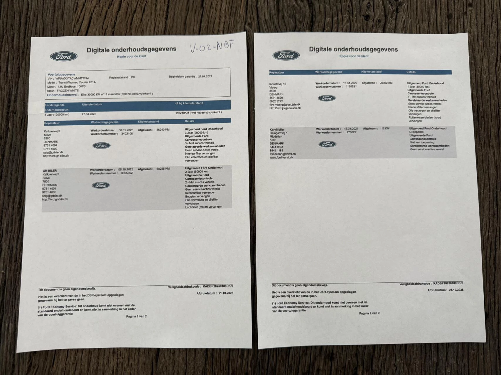 Hoofdafbeelding Ford Transit Courier