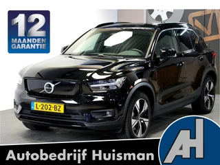 Volvo XC40 Recharge P8 AWD 300kW/408pk Aut. R-Design SOH 93,2% ADAPT.CRUISE + EL.TREKHAAK + WARMTEPOMP + 360 CAMERA + BLIS + PILOT ASSIST + GOOGLE DASHBOARD + LANE ASSIST + LEER/ALCANTARA + STOEL-&STUURVERWARMING + PARKSENSOREN V&A + 19" LM-VELGEN!!