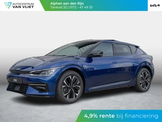 Kia EV6 GT-Line 77.4 kWh Uit Voorraad leverbaar | Navi | Adapt. Cruise | Schuif-/kanteldak | Stoel-/stuurverwarming | 360 camera