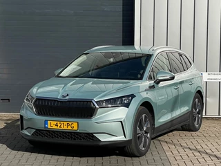 Skoda Enyaq iV 80 DEALER OND|FASE 3|SOH 95%|CAMERA|NAP|ORG NL AUTO|19INCH|LED|PARK ASSIST|STUURVERWARMING|STOELVERWARMING|NAVI|