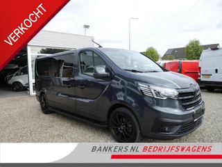 Renault Trafic 2.0 BluedCi Automaat 170PK L2H1dubbel cabine VOL! Black Edition, SUPERDIK!