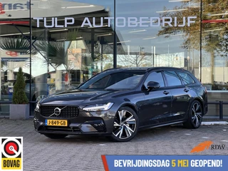 Volvo V90 2.0 B5 R-Design Leder Dak HUD H&K Trekh NAP 2020