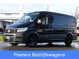 Volkswagen Crafter 35 2.0 TDI L3H2 Black Edition Camera, Carplay, Stoelverwarming, LED, Trekhaak, Sensoren, multimedia, Automaat, Uniek!