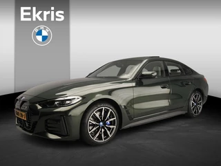 BMW i4 Gran Coupe eDrive35 | M-Sportpakket | LED | Leder | HUD | Trekhaak | Schuifdak | Active cruise | DAB | Hifi speakers | Alu 19 inch