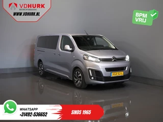 Citroën Jumpy 2.0 HDI 180 pk Aut. DC Dubbel Cabine Xenon/ Adapt.Cruise/ Standkachel/ 2x Schuifdeur/ Carplay/ Keyless/ Climate/ Camera/ Navi/ 17”LMV/ PDC/ Trekhaak