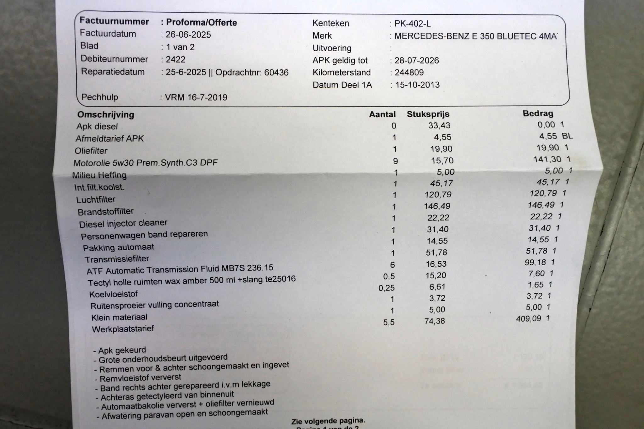 Hoofdafbeelding Mercedes-Benz E-Klasse