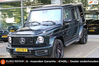 Hoofdafbeelding Mercedes-Benz G-Klasse Mercedes-Benz G-klasse 63 BURMESTER DEALER OND. BTW-AUTO!