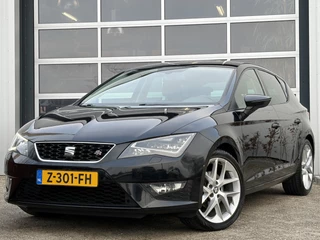 SEAT Leon 1.4 TSI FR 122pk | Audio-navigatiesysteem | Bluetooth | Cruise control | LED koplampen | Lichtmetalen velgen 18" | Parkeersensor voor en achter | Voorstoelen verwarmd | Perfect onderhouden!