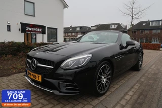 Hoofdafbeelding Mercedes-Benz SLC Mercedes SLC AMG 43 MAGIC-SKY DAK|CAMERA|ADAPTIVE CRUISECONTROL|HARMAN-KARDON|MEMORY|DEALER ONDERHOUDEN