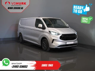 Ford Transit Custom 320 2.0 TDCI 136 pk L2 Limited BPM VRIJ! Garantie tot 2-2028/ Adapt.Cruise/ LED/ Raptor Grill/ Stoelverw./ Camera/ PDC/ Climate