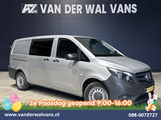 Mercedes-Benz Vito 111CDI L2H1 Dubbele Cabine Euro6 Airco | 6-Zits | Camera | Trekhaak | Bijrijdersbank, Bluetooth telefoonvoorbereiding